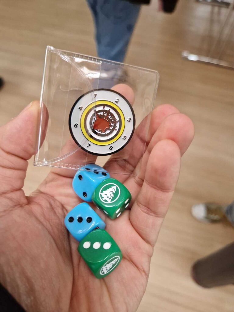 Block Forest Bowl: Würfel und Coins