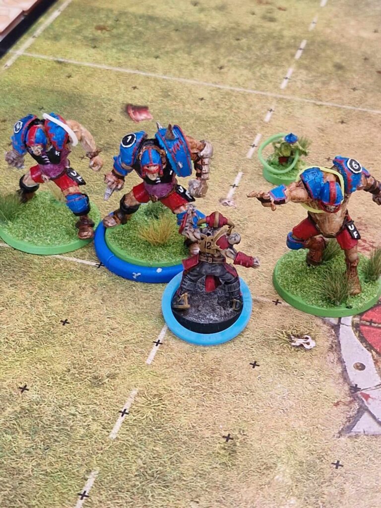Blood Bowl: Spiel gegen die Oger