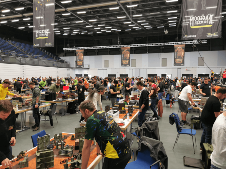 Blick in den Austragungsort des Raccoon Rumble 23