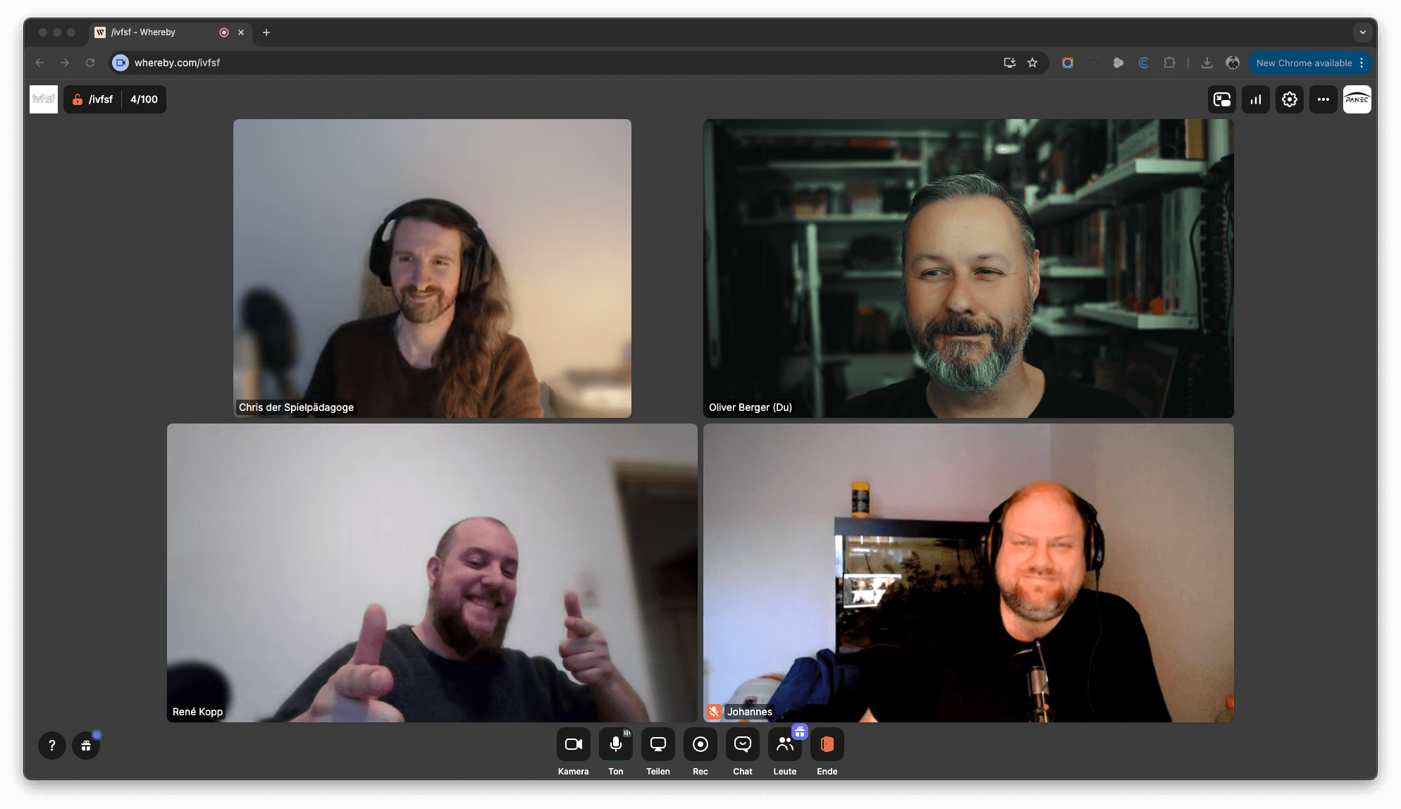 Screenshot vom FFF - Fantastischer Feedback Freitag am 28.02.25