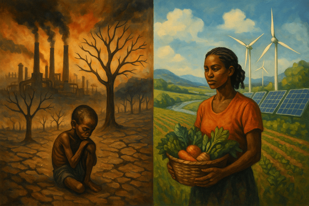 Klimawandel und soziale Ungleichheit hängen zusammen.